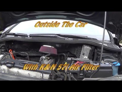 Seat Ibiza 6J 1.4i 86 HP Installing the K&N 57i