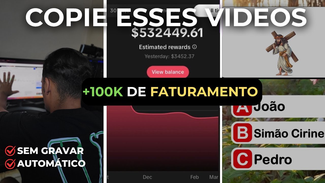 Ganhe R$20.833,57Mês com 1.000 TikToks MONETIZÁVEIS gerados por IA - (dinheiro online)