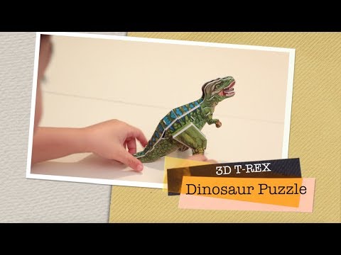 T REX 3D Puzzle