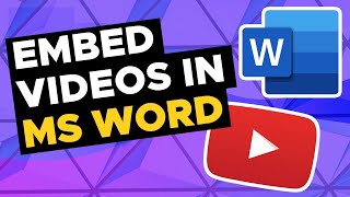 How to Embed YouTube Video in Microsoft Word Document | MS Tutorials