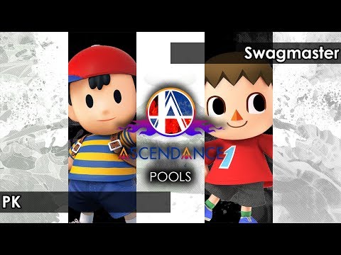 Smash 4: PK (Ness) V Swagmaster (Villager) - Ascendance 53 Tournament SSB4