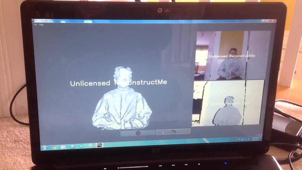 Kinect 3D scanner tutorial for instructables