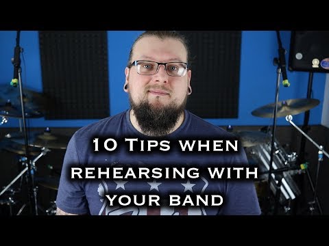 REHEARSING with YOUR BAND | 10 Awesome Tips (2018)