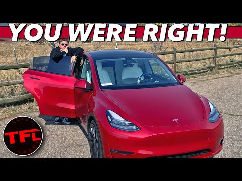TFL's Tesla Model Y Has a Stuck Rear Door, Hidden Mechanical Release
