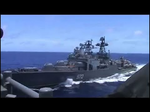 US Warship Nearly Collided with Russian Vessel Near China