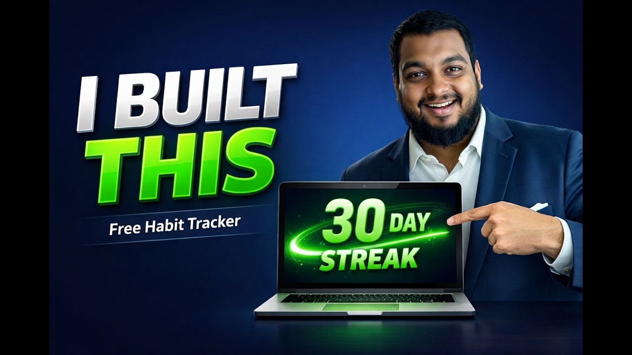 Consistency Tracker — Build Any Habit using this free tool