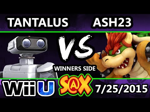 S@X Monthly - Ash23 (Bowser) Vs. VGBC | Tantalus (ROB) SSB4 Tournament - Smash Wii U - Smash 4