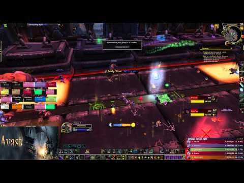 Avast vs Mythic Hans'gar and Franzok  - Balance Druid PoV