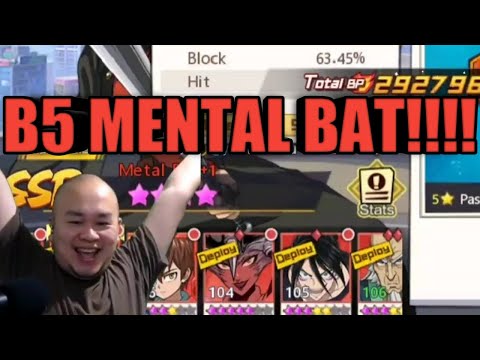 METAL BAT LIMIT BREAK *5!! GAS EBZ - ONE PUNCH MAN : The Strongest