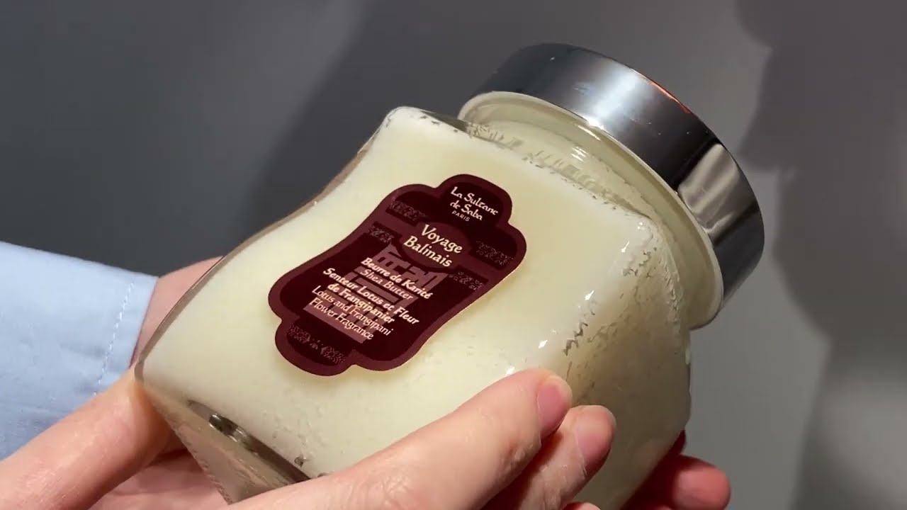 La Sultane de Saba Beurre De Karite Lotus Et Frangipanier Butter Масло каріте з ароматом лотоса та франжіп