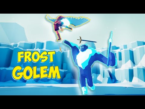 NEW FROST GOLEM 1 VS 1   EVERY FACTION  UNIT | TABS MODDED
