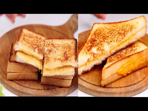 Easy Grilled Cheese Sandwich Recipe | Cheese Sandwich | BD Food World