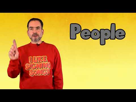 How to Sign People in BSL