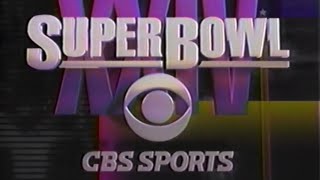 SUPERBOWL XXIV 49ers vs Broncos CBS intro
