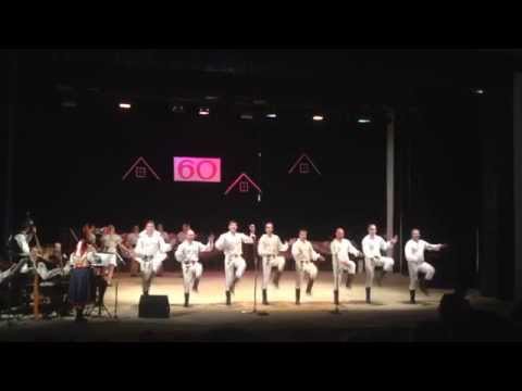 FS Vihorlat 60.výročie - Na pažiti (ľudový tanec)