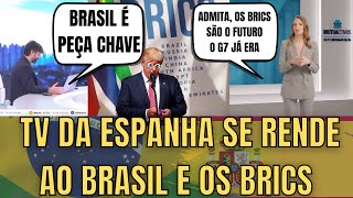 Espanhóis: O Poder Dos BRICS É EXTRAORDINÁRIO #Brasil 