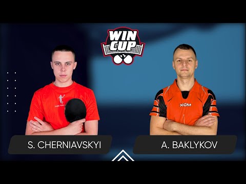 23:00 Serhii Cherniavskyi - Andrii Baklykov West 5 WIN CUP 07.06.2024 | Table Tennis WINCUP
