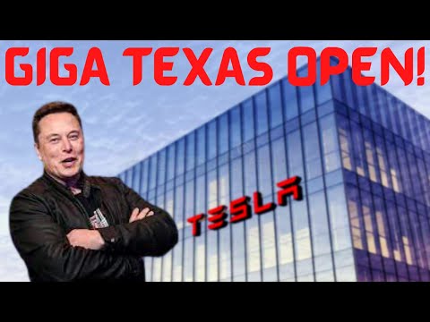 Tesla GIGA Texas FINALLY Opens!