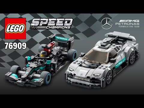 Thumbnail for LEGO® Speed Champions Mercedes-AMG F1 W12 E Performance & Mercedes-AMG Project One (76909) Building by Mercedes-AMG F1 W12 E Performance