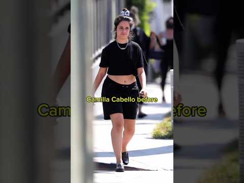 Camilla Cabello before and after 🧚🏻‍♀️#shawnmendes #camilla #beforeandafter #shorts #viralvideo