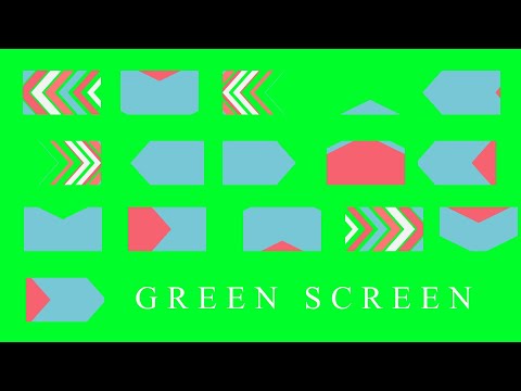 Minimal Arrow Video Transition - Green Screen Video - Stock Video Footage - Free Download