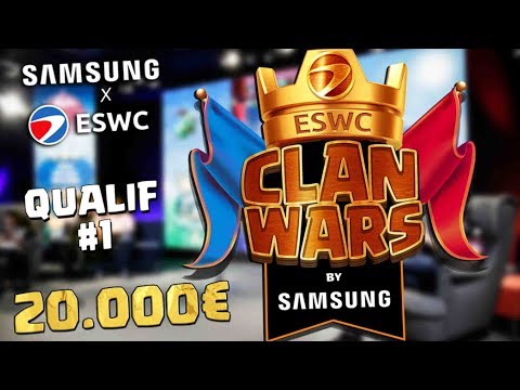 TOURNOI SAMSUNG x ESWC / PREMIER TOURNOI QUALIFICATIF / 20.000€ de CAHSPRICE ! Clash Royale ]