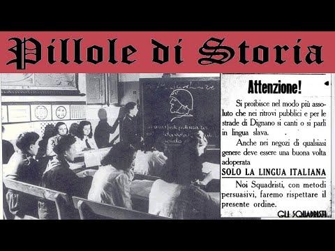 683- Fascismo e lingua italiana  come il regime di Mussolini cercò di "ripulirla"[Pillole di Storia]