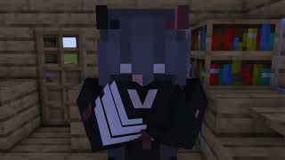 Shrinking in a front of girlfriend (Giantess minecraft animation)