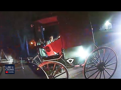 Bodycam Shows Police in Low-Speed Chase of ‘Drunk Amish Guy’ Driving Horse and Buggy