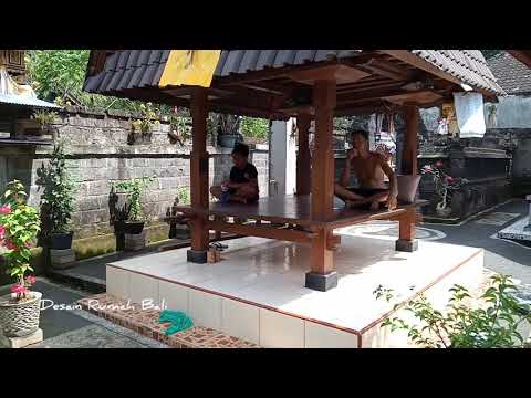 Jineng minimalis | lumbung padi | bangunan lumbung khas adat Bali