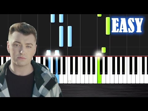 Sam Smith - Stay With Me - EASY Piano Tutorial by PlutaX - Synthesia