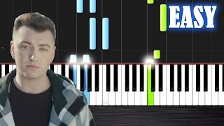Sam Smith - Stay With Me - EASY Piano Tutorial by PlutaX - Synthesia