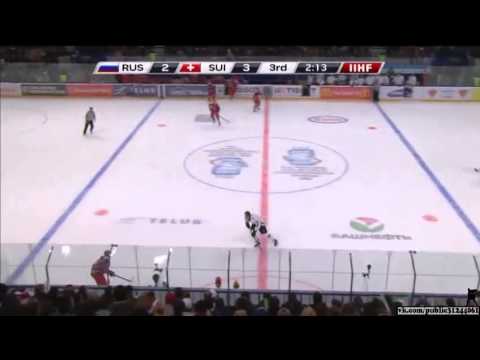 SUI Россия Швейцария 4 3SO 2013 IIHF Ice Hockey U20 World Championship 02 01 13