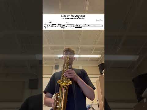 Vincent Herring on Old Devil Moon - Lick Of The Day #53 #saxophone #jazz #music