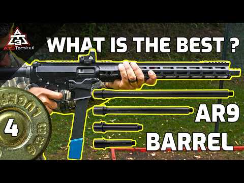Ep 4 | THE BEST Barrel for a 9mm PCC Is… | Ultimate AR9 Build Guide