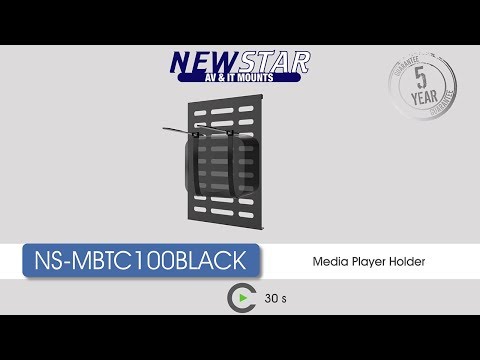 Neomounts NS-MBTC100BLACK PC- und Mediabox-Halterung video preview