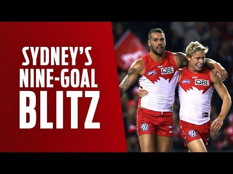 Swans stun in first-quarter blitz | Round 12, 2018 | AFL