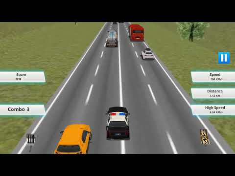 Real Police Car Racing: Heavy traffic simulator Video