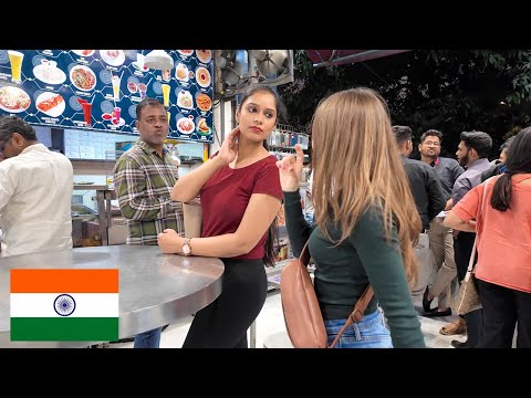 How Indians treat Foreigner in INDIA | Local Indian STREET FOOD spot!