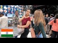 How Indians Treat Foreigner In INDIA Local Indian STREET FOOD Spot