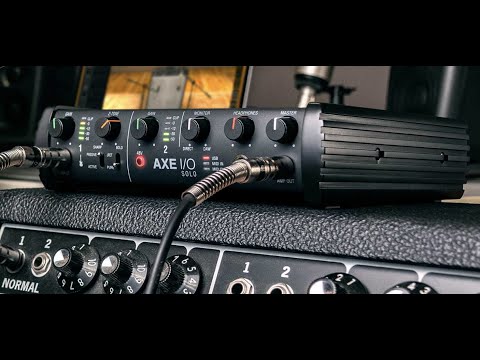 IK Multimedia Axe I/O Solo  ~ Unboxing