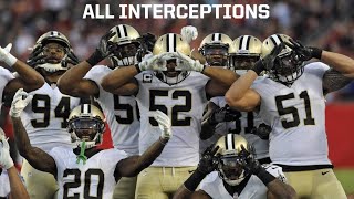 New Orleans Saints || All Interceptions || 2017 Highlights “Forever”