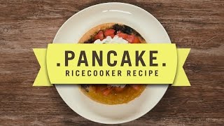 Cuckoo Rice Cooker Recipe: Pancake