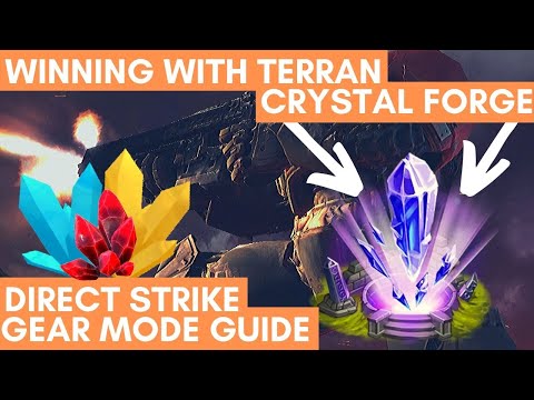 HOW TO WIN WITH TERRAN CRYSTAL FORGE | GEAR MODE - [SC2 Direct Strike]