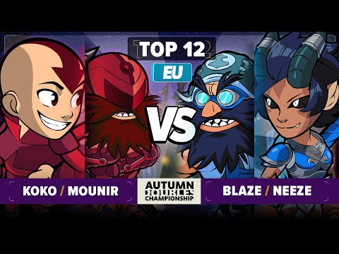 Blaze & Neeze vs Mounir & Koko - Top 12 - Autumn Doubles Championship - EU 2v2