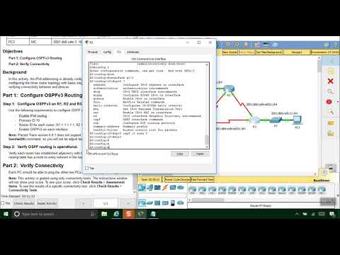 Configuring Basic OSPFv3 in a Single Area 4