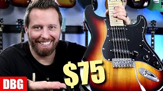 Video thumbnail for Unboxing a $75 GLARRY "Strat" - Let's Find Out If It's Any Good! by Darrell Braun Guitar