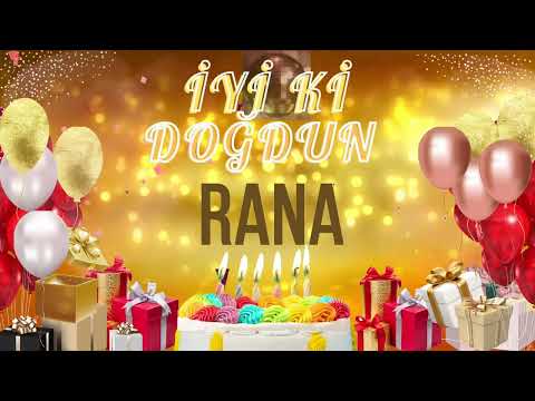 RANA - Doğum Günün Kutlu Olsun Rana