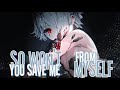 Nightcore ALL ALONE Sky Dxddy Lyric Video