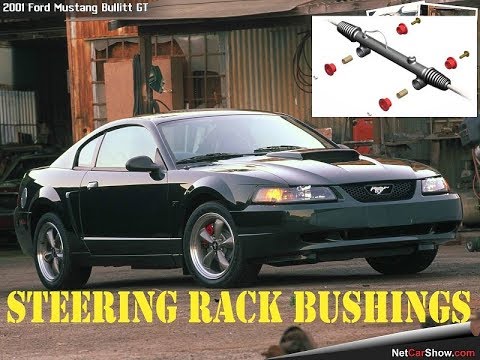 99-04 Mustang Steering Rack Bushings Replacement Video ( Works for Most Cars as well )